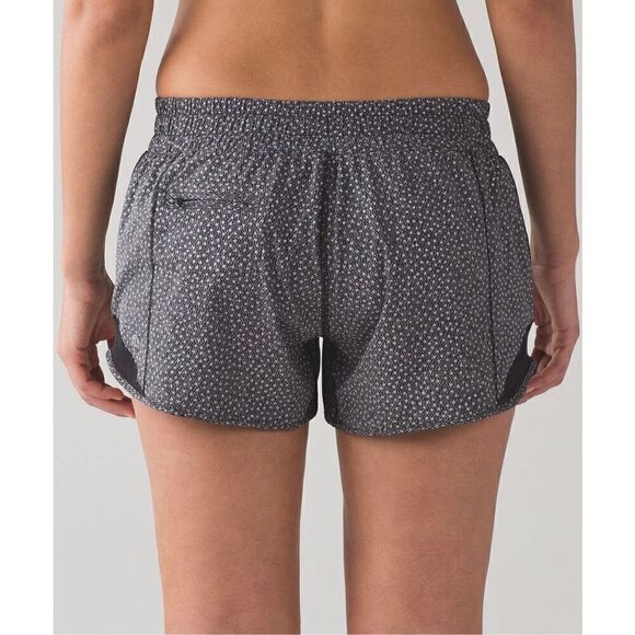 Womens Lululemon Hotty Hot Short Long (Reflective) - Picture 2 of 7